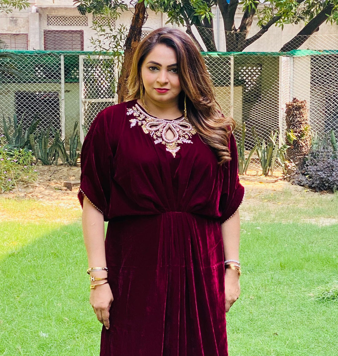 Zohrah Velvet Kaftan