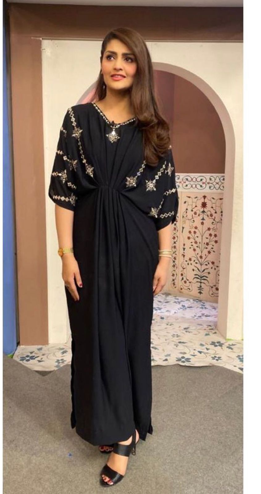 Gerogette Mirror Kaftan  SA-179