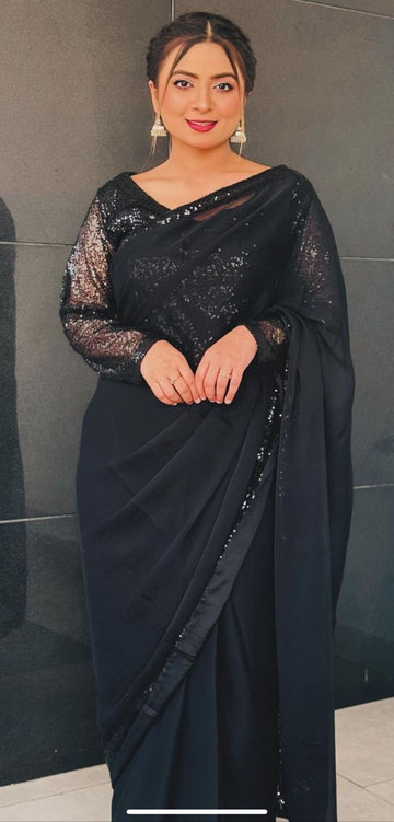 Designer Galaxy Saree For Parties & Weddings