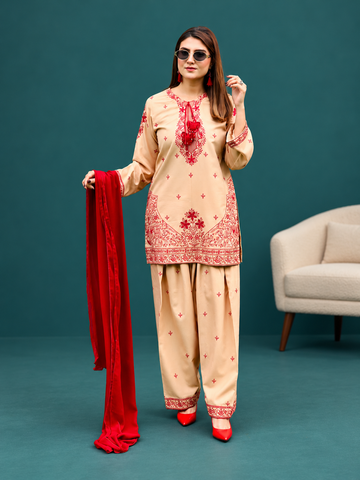 Alisha Suit 3pcs (SA-1019)