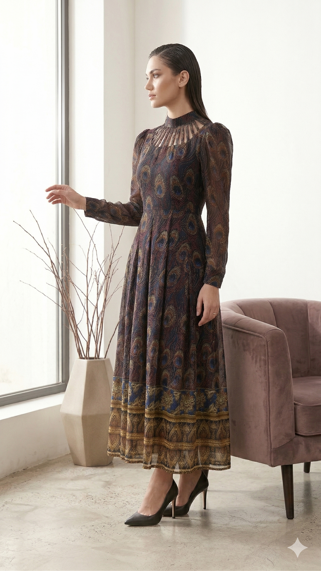 Catarina floral frock