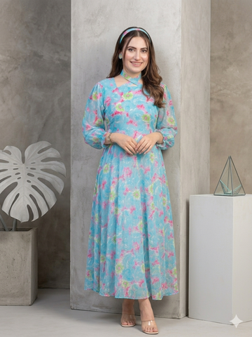 Anaya chiffon frock