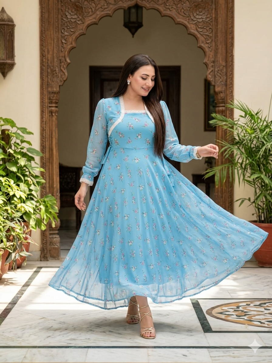 Sania Chiffon maxi