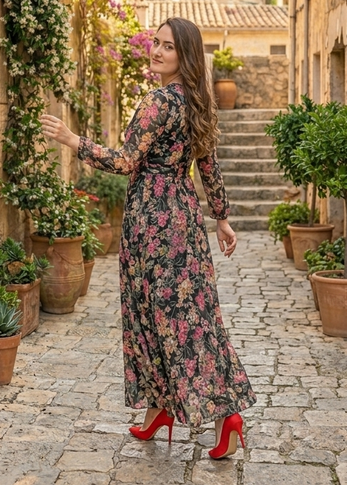 Hoor Chiffon frock