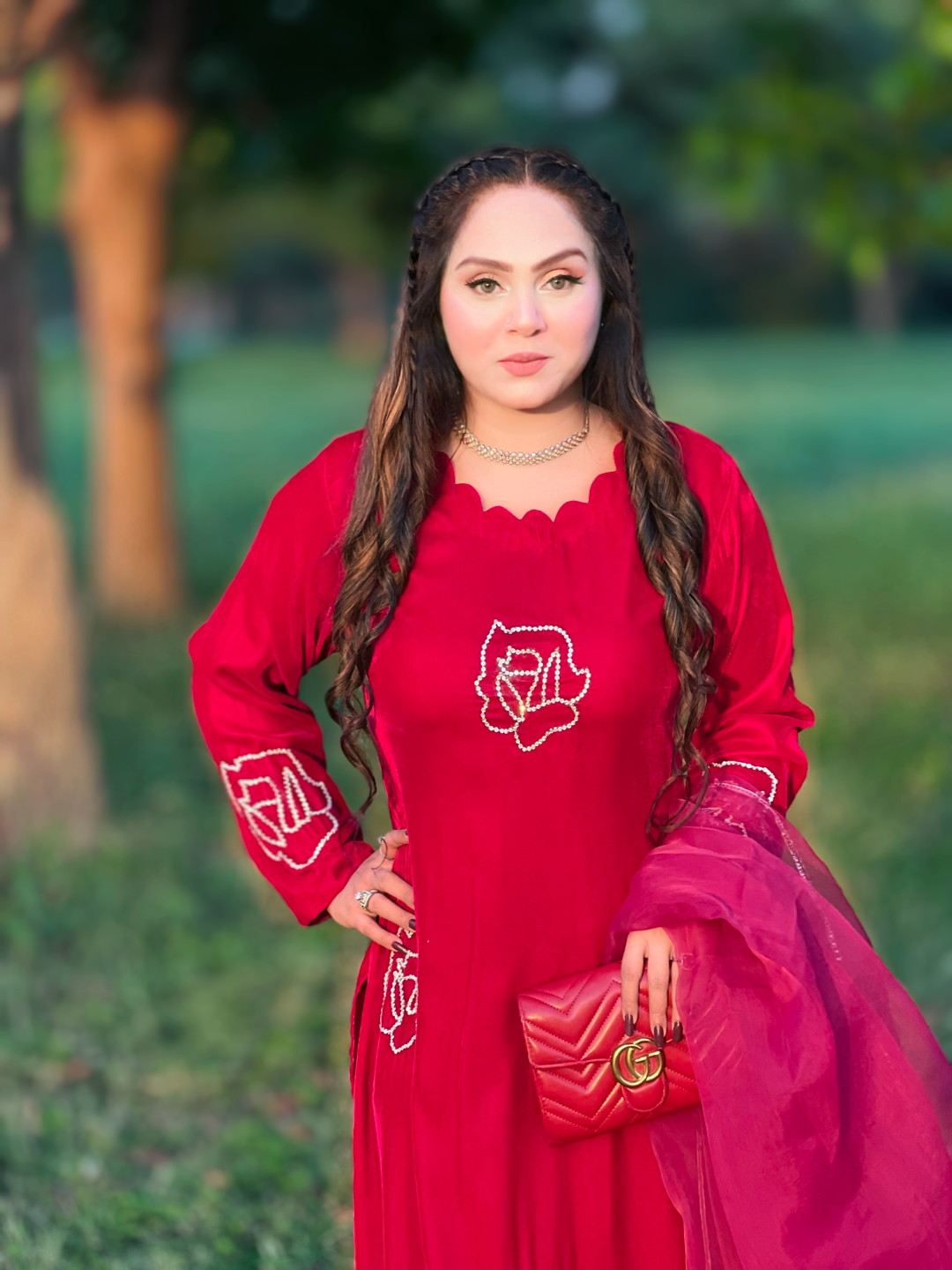 Noor-e-Velvet 3pc