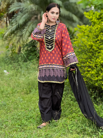 Mehrun Farshi Shalwar Set