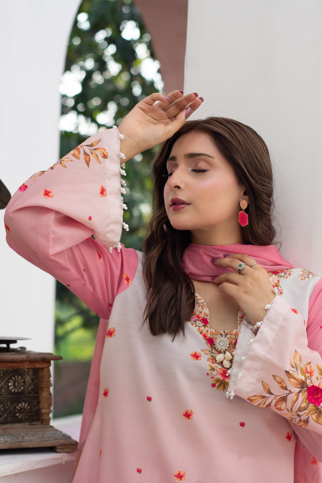 Gulab Gul 3pc Farshi set