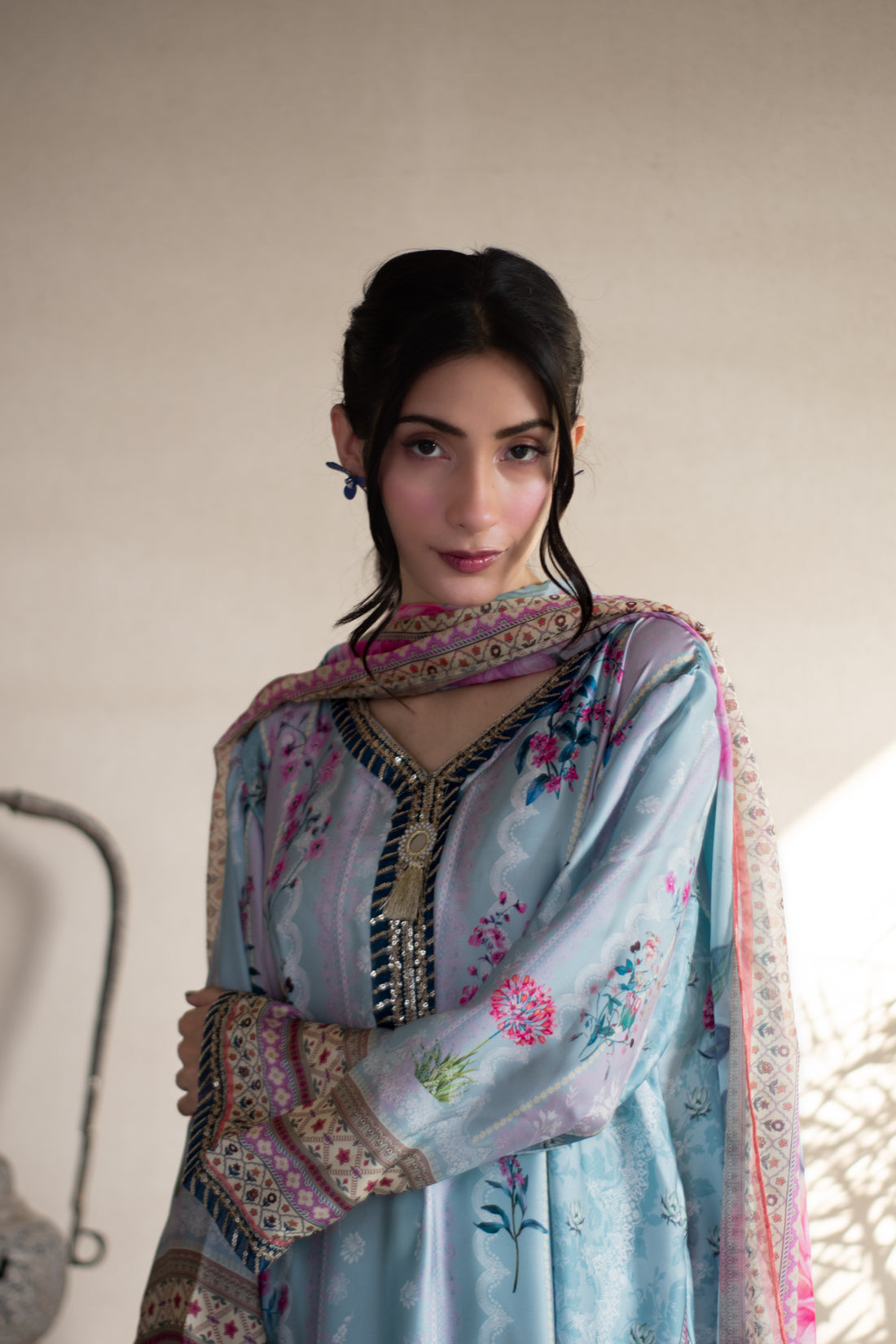 Neelofar Silk Kaftan