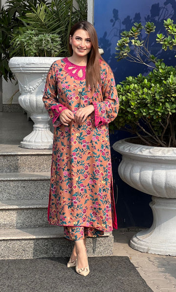 Marina Printed Suit  2pc