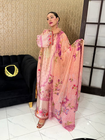 Sakura Floral Kaftan