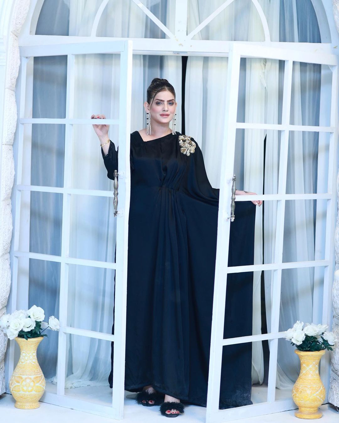 Silk kaftan