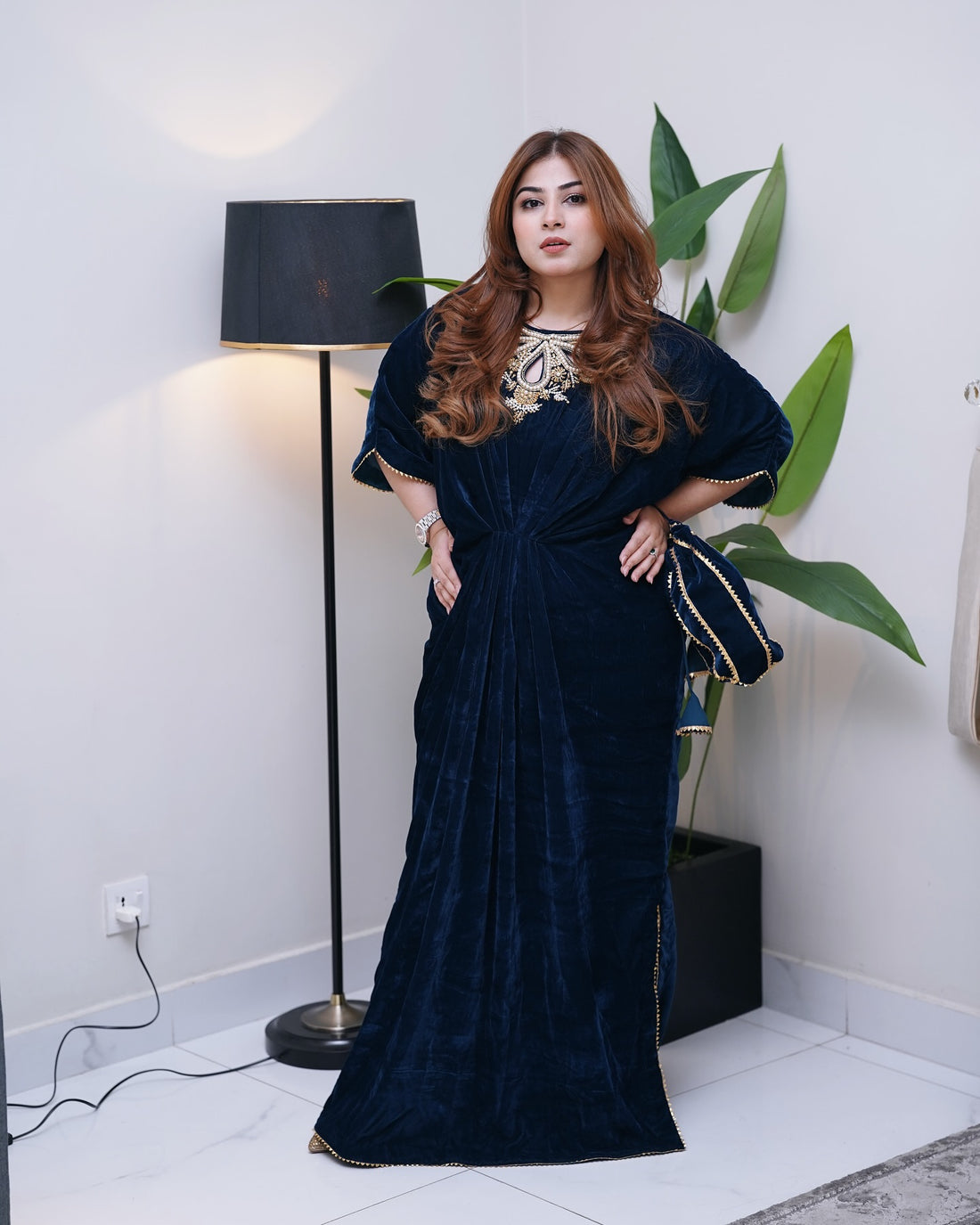 Auriga Velvet Kaftan