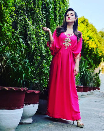 MIRROR SWAN KAFTAN SA-180