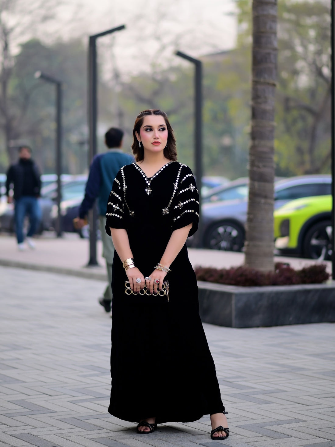 Snow Flakes Kaftan